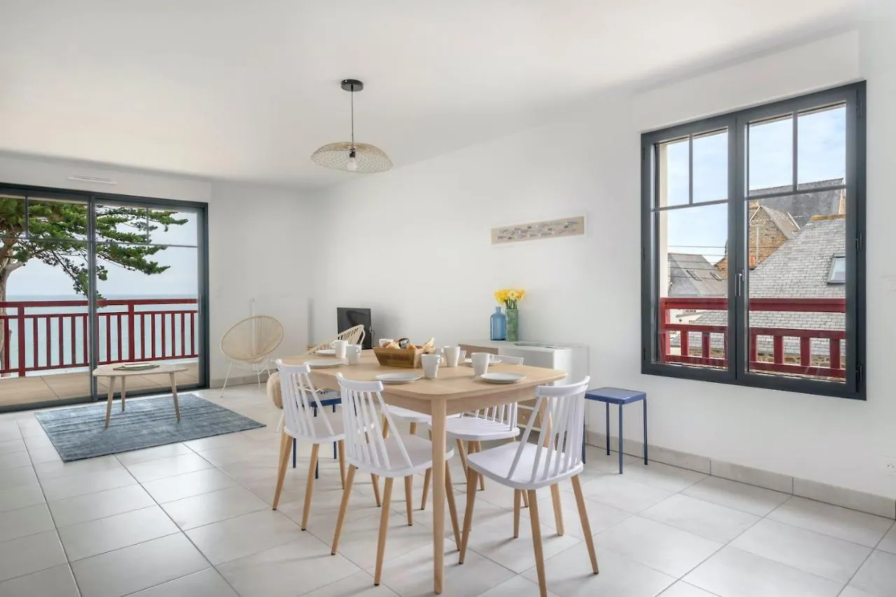 Face A La Mer, Bel Appartement Pour 8 Pleneuf-Val-Andre Appartamento